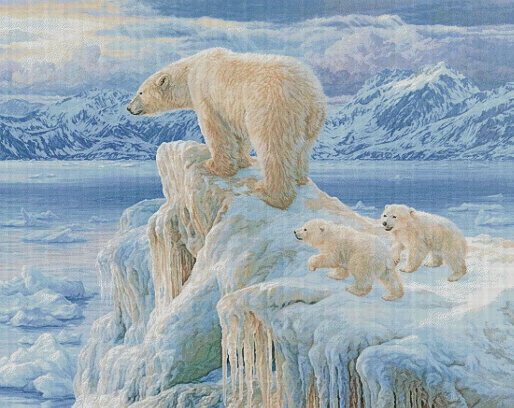 Ice Castle (Large) - Artecy Cross Stitch