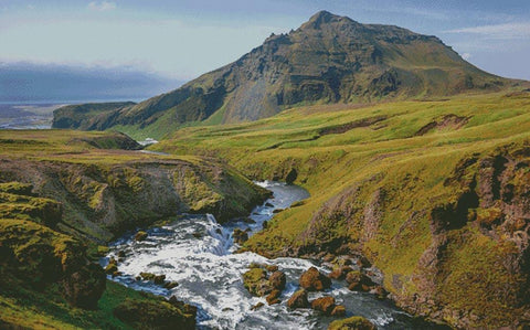 Skogafoss (Large) - Artecy Cross Stitch