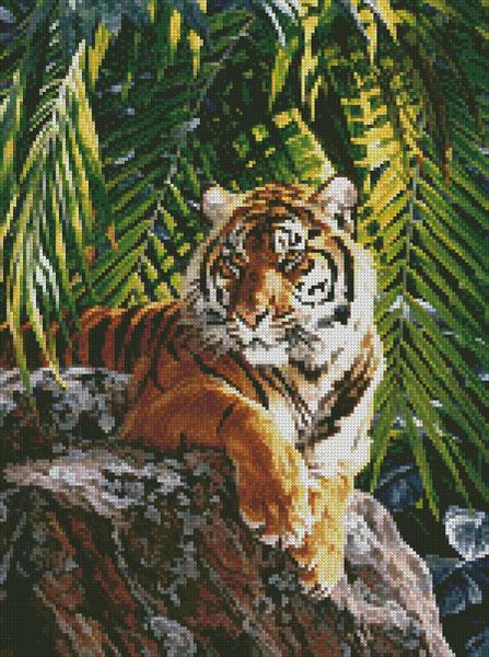 Sumatran Tigress (Medium) - Artecy Cross Stitch