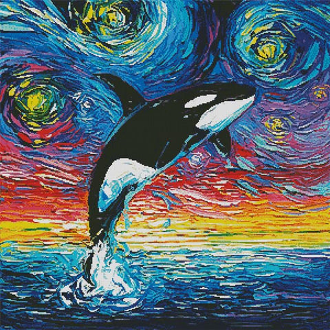 Orca Night - Artecy Cross Stitch