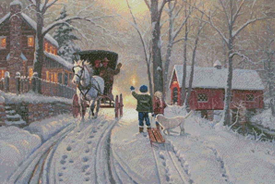 Community Of Warmth  - Artecy Cross Stitch