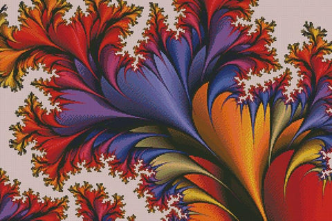 Fractal Blooms - Artecy Cross Stitch