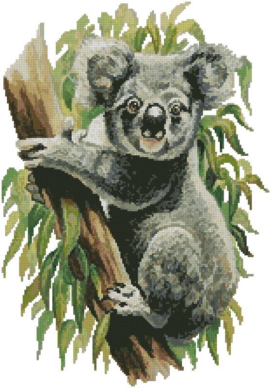 Koala (No Background) - Artecy Cross Stitch