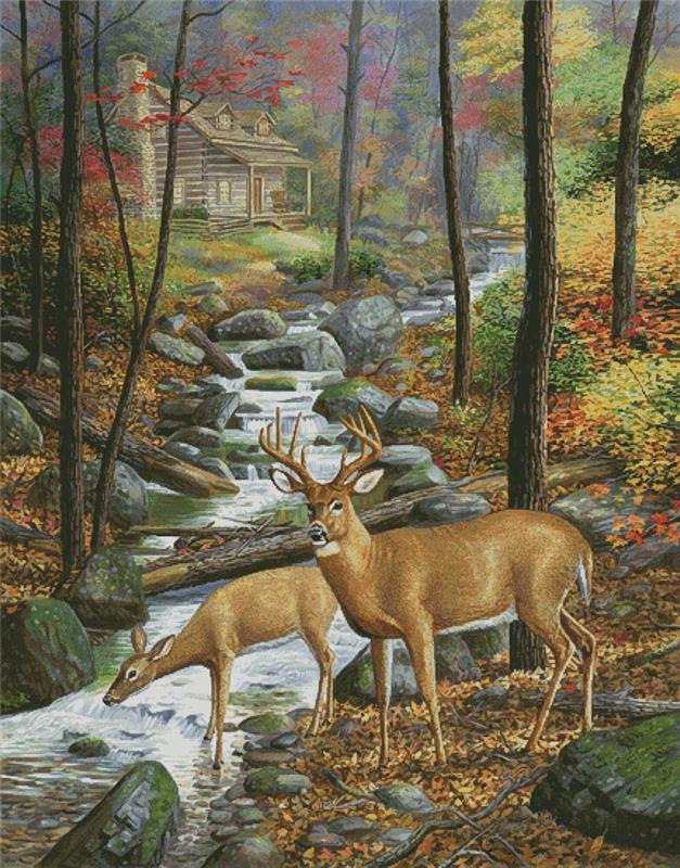 Room With A View (Large) - Artecy Cross Stitch