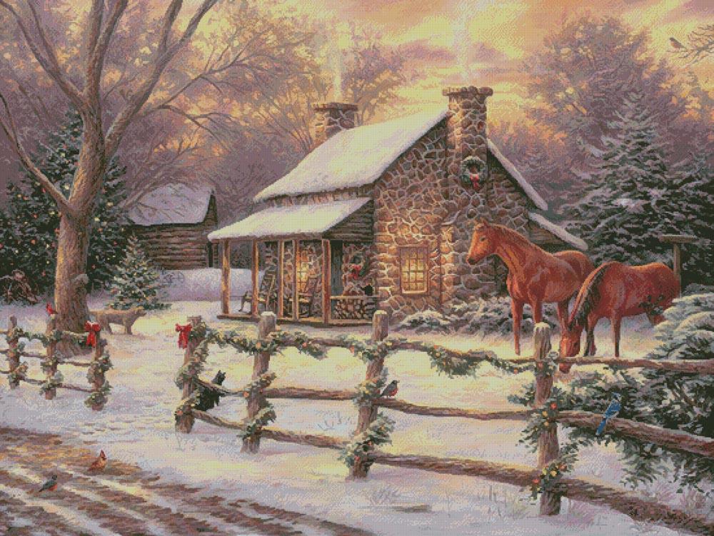 Marianne's Hideaway (Large) - Artecy Cross Stitch
