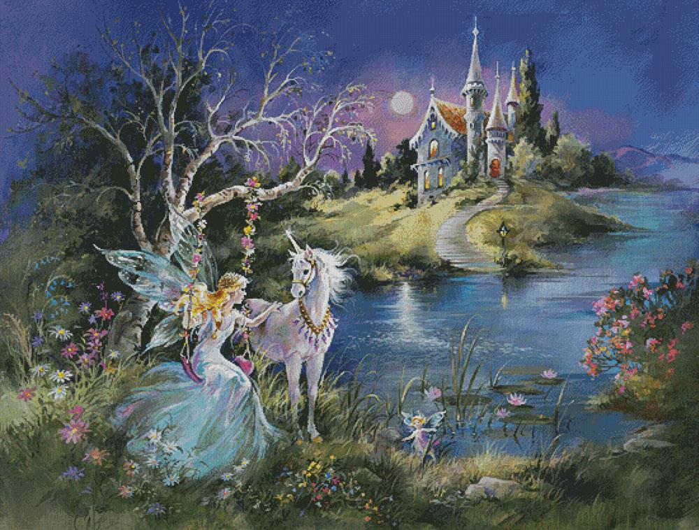 Castles 2 (Large) - Artecy Cross Stitch