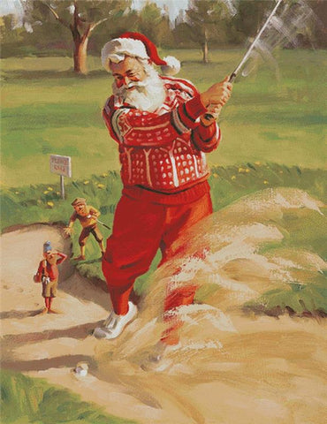 Sandy Claus (Large) - Artecy Cross Stitch