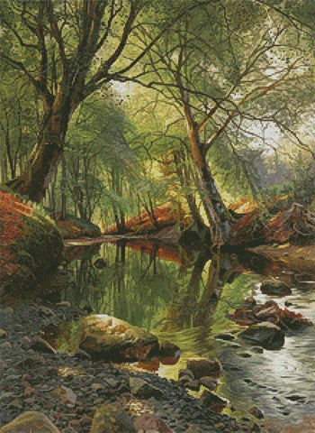 Wooded Stream - Artecy Cross Stitch