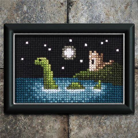 Moonlight Nessie - Lola Crow Cross Stitch