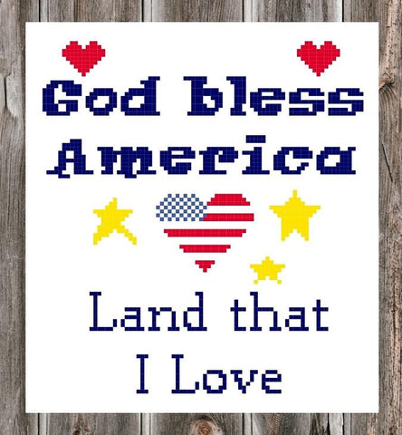 God Bless America - Iris Originals