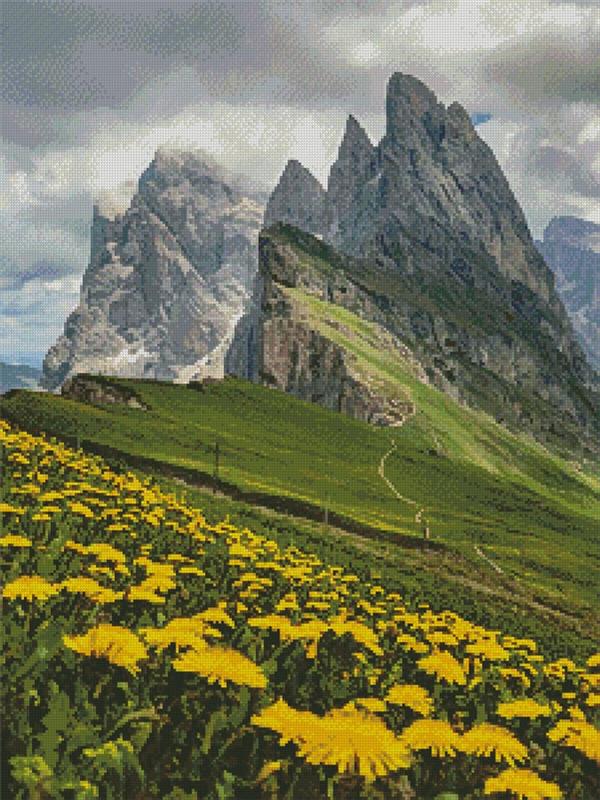 Seceda - Artecy Cross Stitch