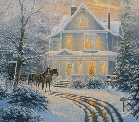 Homecoming (Large Crop) - Artecy Cross Stitch