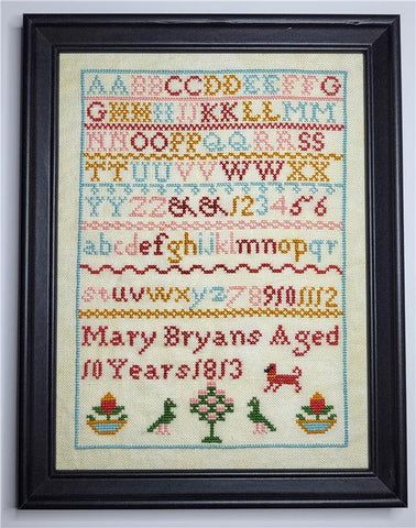 Mary Bryans 1813 - The Spanish Stitcher