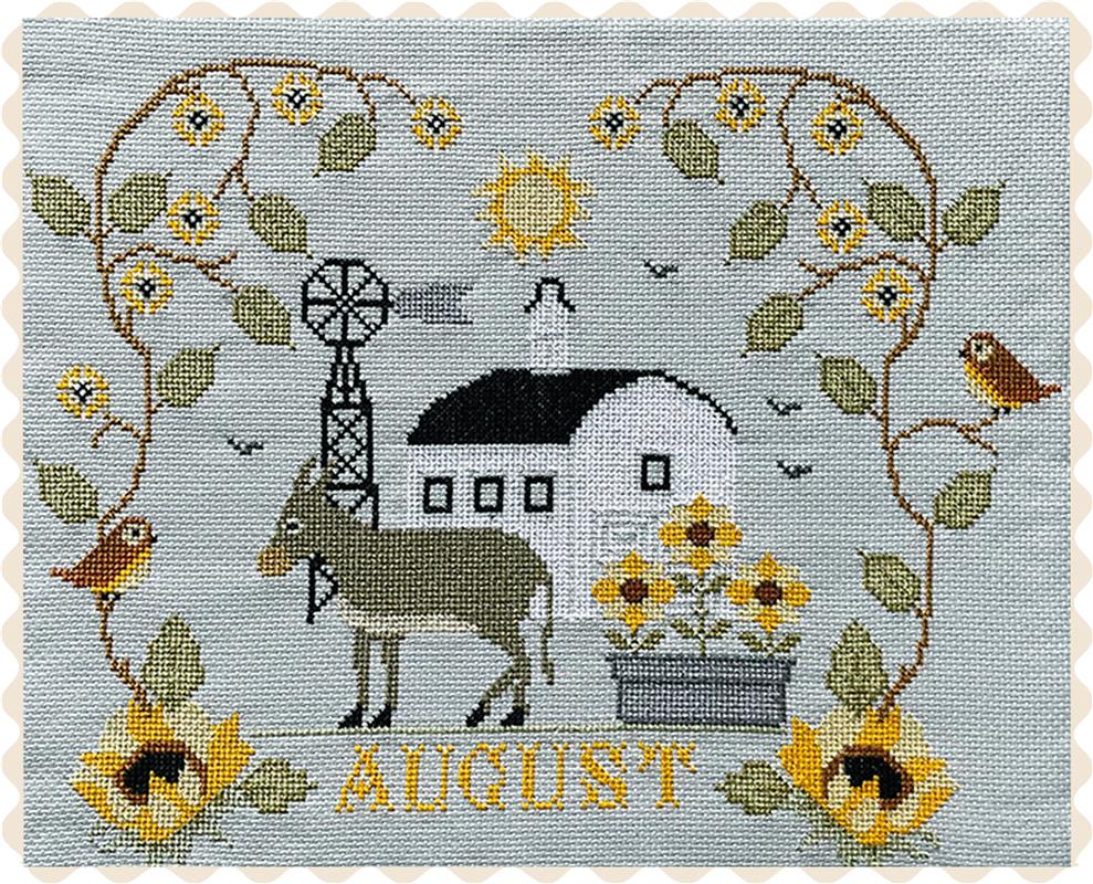 Barn Calendar: August - Twin Peak Primitives