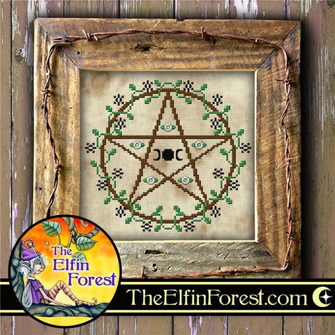 Wiccan Pentagram - The Elfin Forest