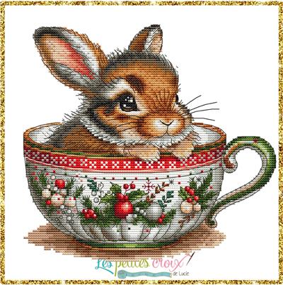 Rabbit: Christmas Animal Cups - Les Petites Croix De Lucie