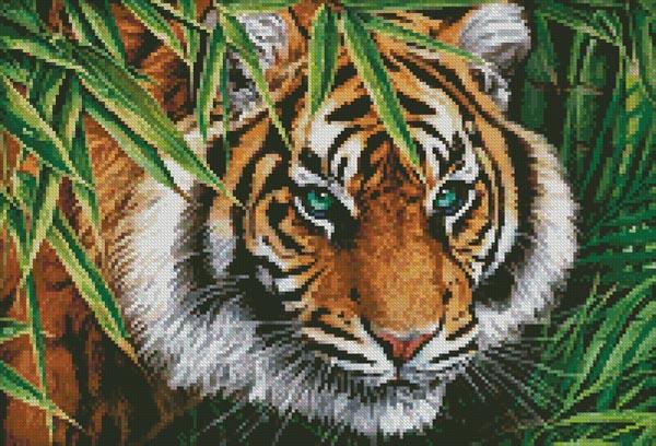 Mini Big Tiger - Artecy Cross Stitch