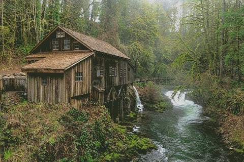 Cedar Creek Grist Mill (Large) - Artecy Cross Stitch