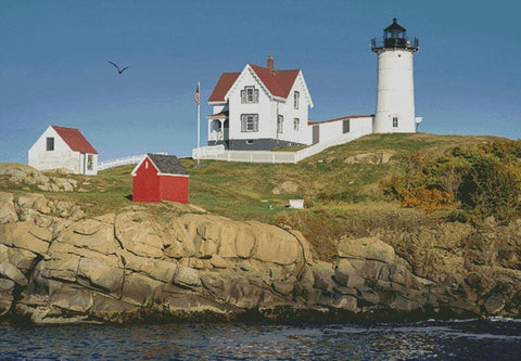 Cape Neddick Lighthouse (Large) - Artecy Cross Stitch