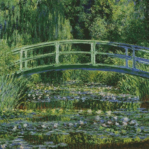 The Japanese Bridge (Medium) - Artecy Cross Stitch