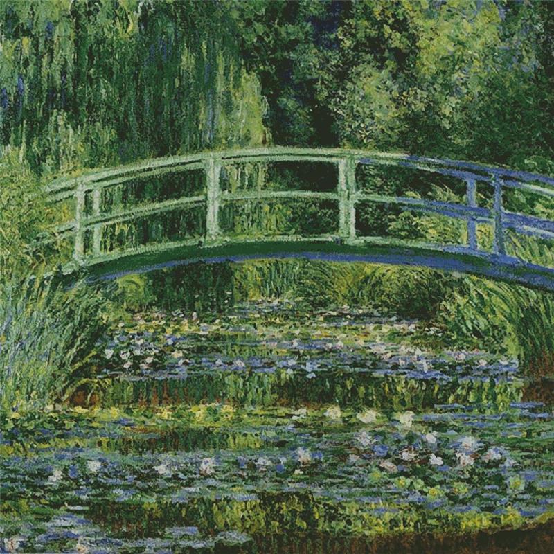 The Japanese Bridge (Large) - Artecy Cross Stitch