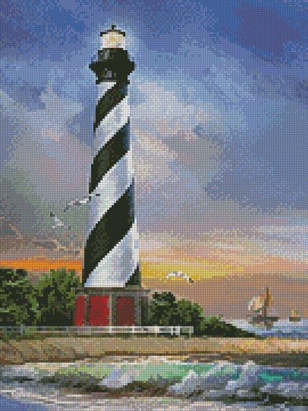 Mini Cape Hatteras Lighthouse - Artecy Cross Stitch