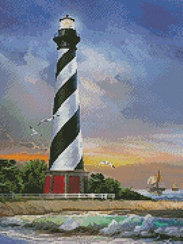 Mini Cape Hatteras Lighthouse - Artecy Cross Stitch