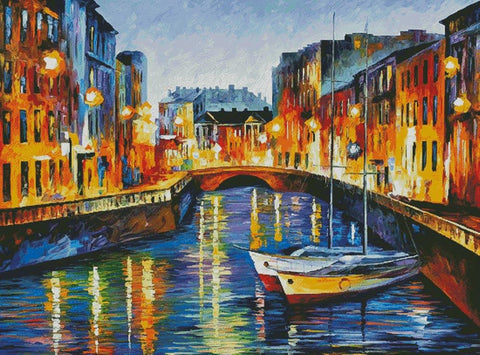 Evening River St Petersburg (Large) - Artecy Cross Stitch
