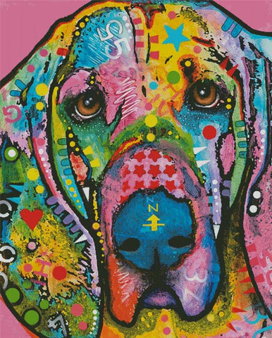 Bloodhound (Large) - Artecy Cross Stitch