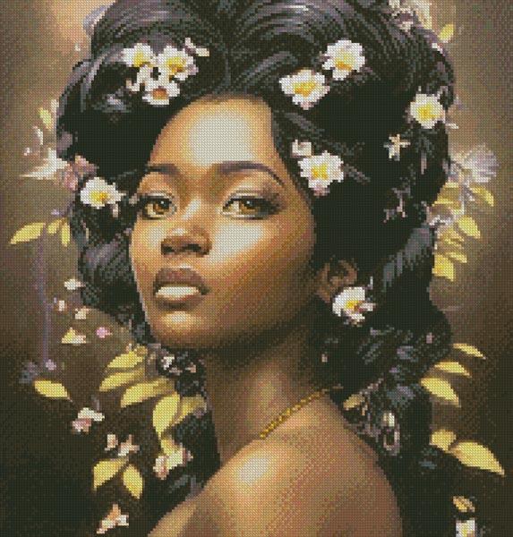 Mini African Beauty - Artecy Cross Stitch