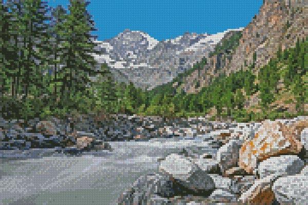Mini Valle d'Aosta - Artecy Cross Stitch