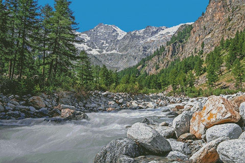 Valle d'Aosta (Large) - Artecy Cross Stitch