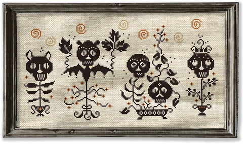 Skull Garden - Miss Prim Cross Stitch