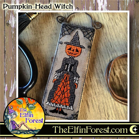 Pumpkin-Head Witch - The Elfin Forest