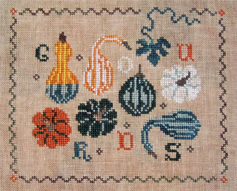 Just Gourds - Miss Prim Cross Stitch