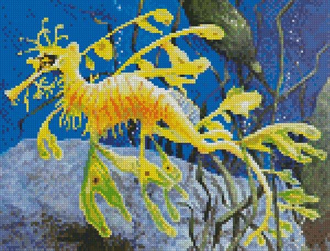 Mini Yellow Leafy Sea Dragon - Artecy Cross Stitch