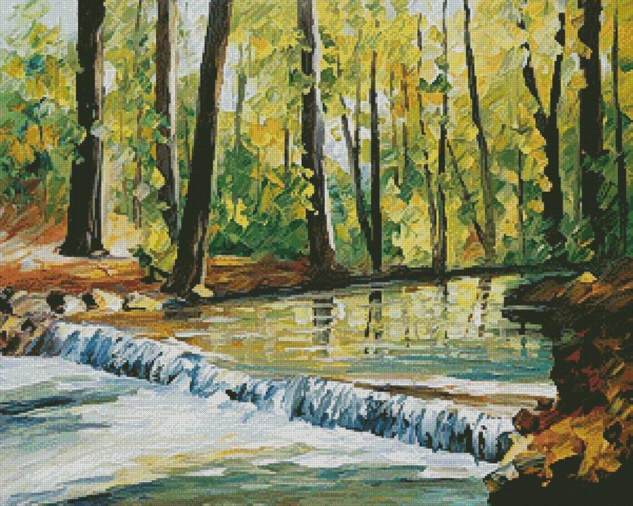 Spring Stream - Artecy Cross Stitch