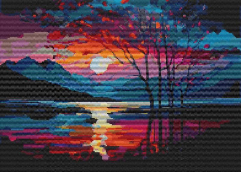 As The Sun Sets - Art of Stitch, The