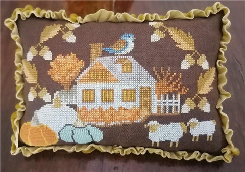 Fall Cottage - Twin Peak Primitives