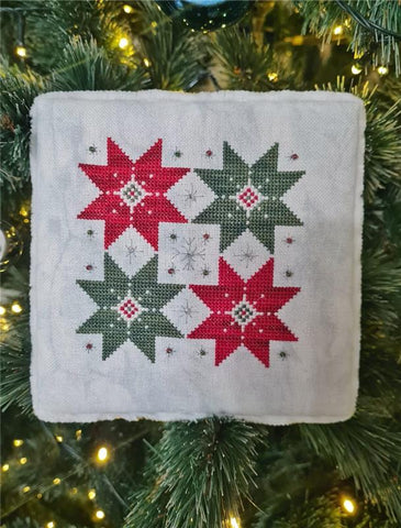 Christmas Stars - Cute Embroidery by Kate