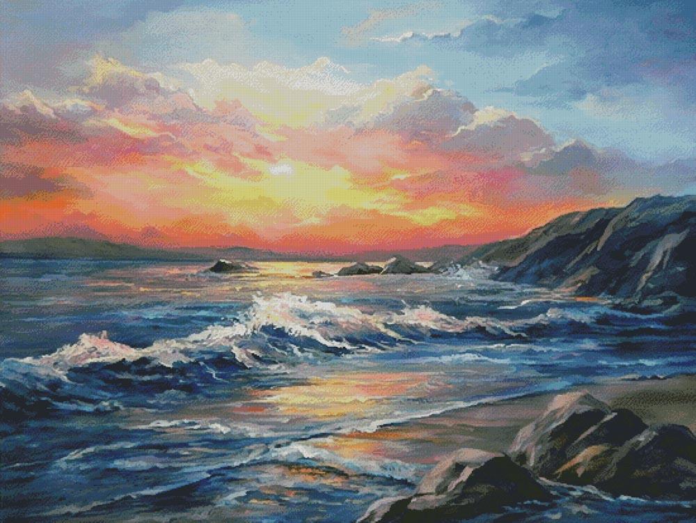 Enchantment On The Waters (Large) - Artecy Cross Stitch