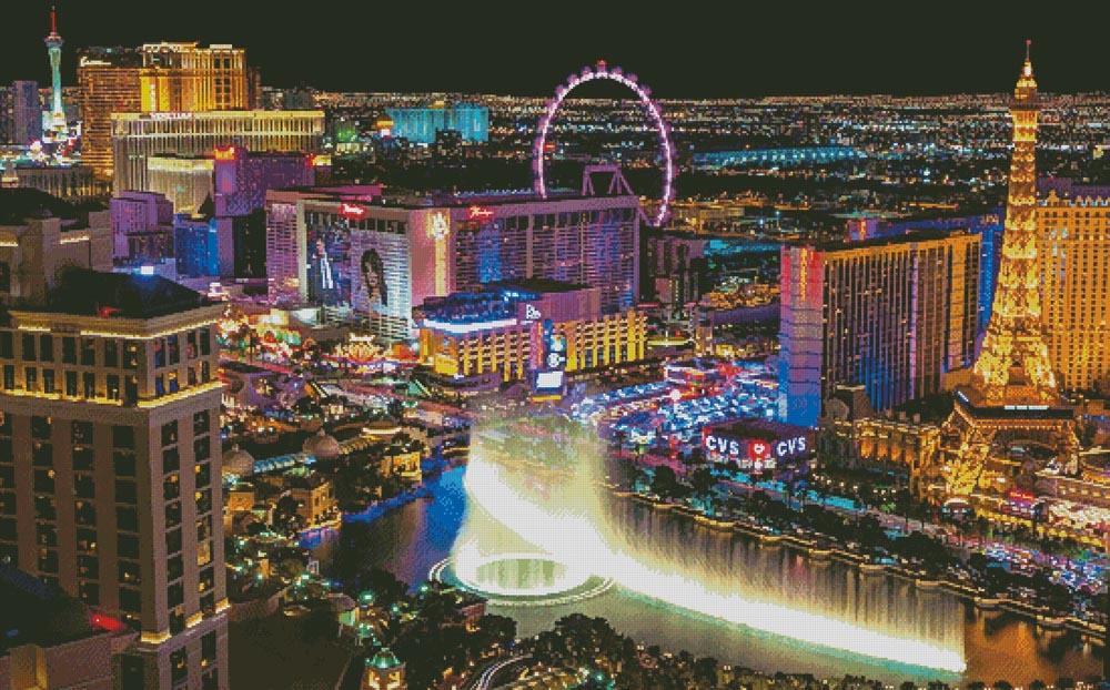 Vegas (Large) - Artecy Cross Stitch