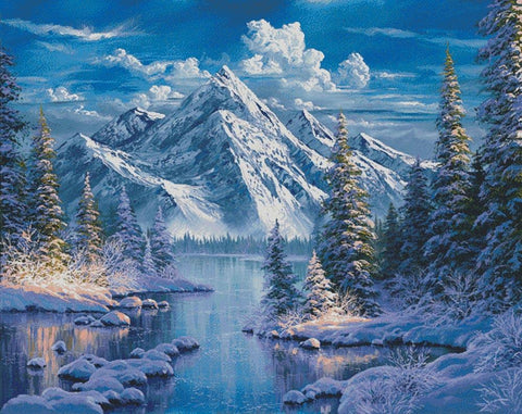 Winter Solace (Large) - Artecy Cross Stitch