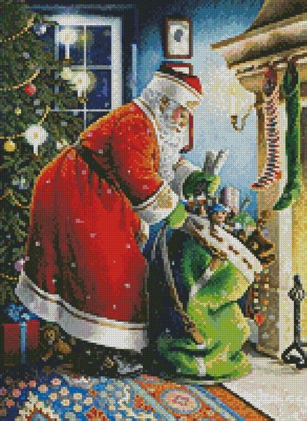 Mini Filling The Stockings - Artecy Cross Stitch