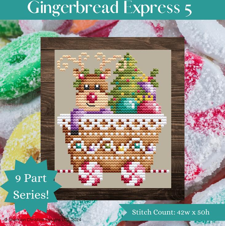 Gingerbread Express 5 - Shannon Christine Designs