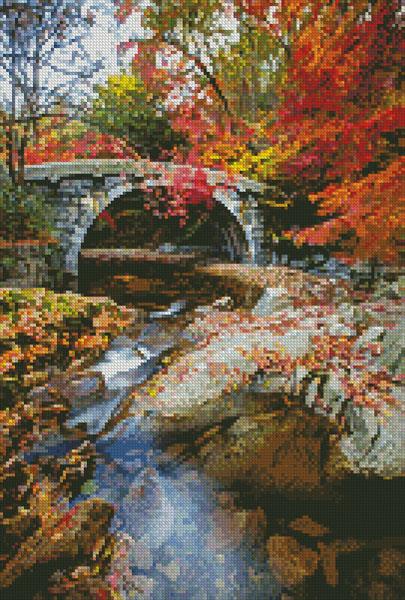 Mini Small Stone Bridge - Artecy Cross Stitch