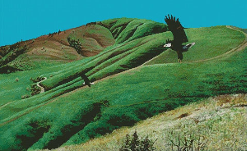 Eagles At Little Mountain - Artecy Cross Stitch