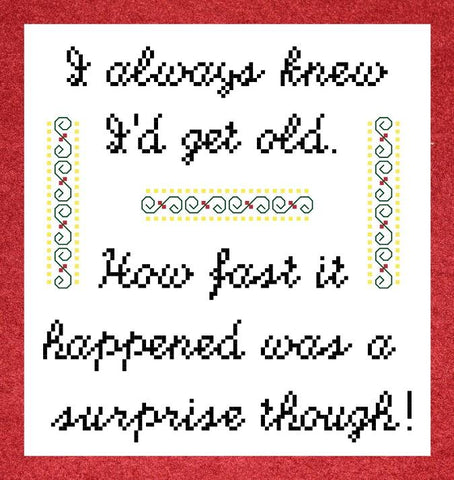 Knew I'd Get Old - Iris Originals