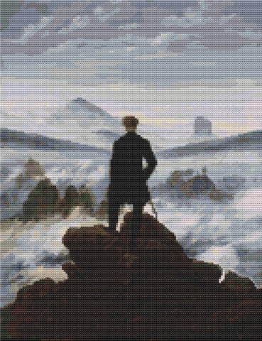 Wanderer Above The Sea Of Fog - Art of Stitch, The