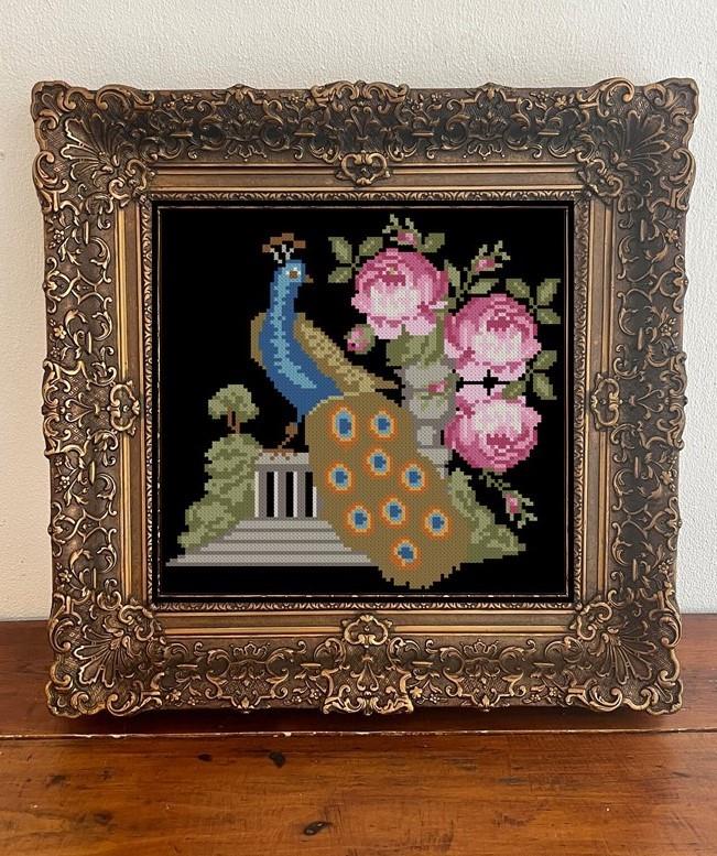 Peacock And Roses - Twin Peak Primitives